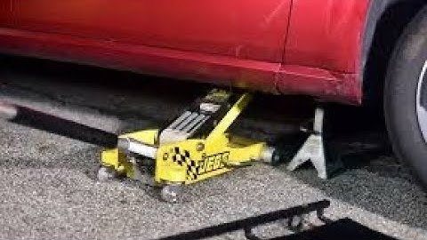 How to use floor jack and jack tower