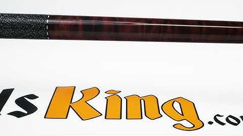 J. Pechauer JP01-R Billiards Pool Stick - Cue View 360 - Rotating 360 Degree 4K Ultra HD Pan & Zoom