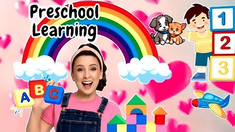 Preschool & Toddler Learning Video with Ms Rachel - Learn Shapes, Letters, Numbers, Colors & More