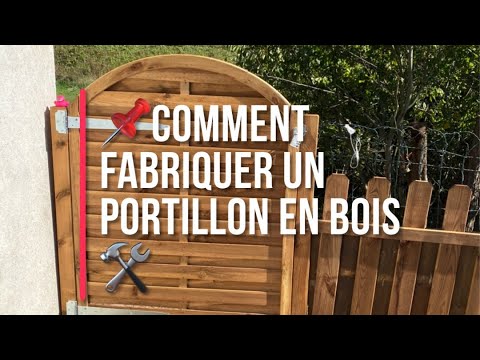 ?COMMENT FABRIQUER UN PORTILLON EN BOIS?#portillon #bois #portail #2020 #FOOTDECO