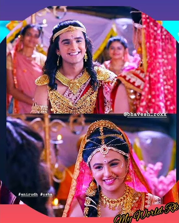 Aniruddh-Usha Marriage Short Clip from Radhakrishn 💞💞