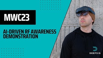 MWC23 AI-Driven RF Awareness Demo