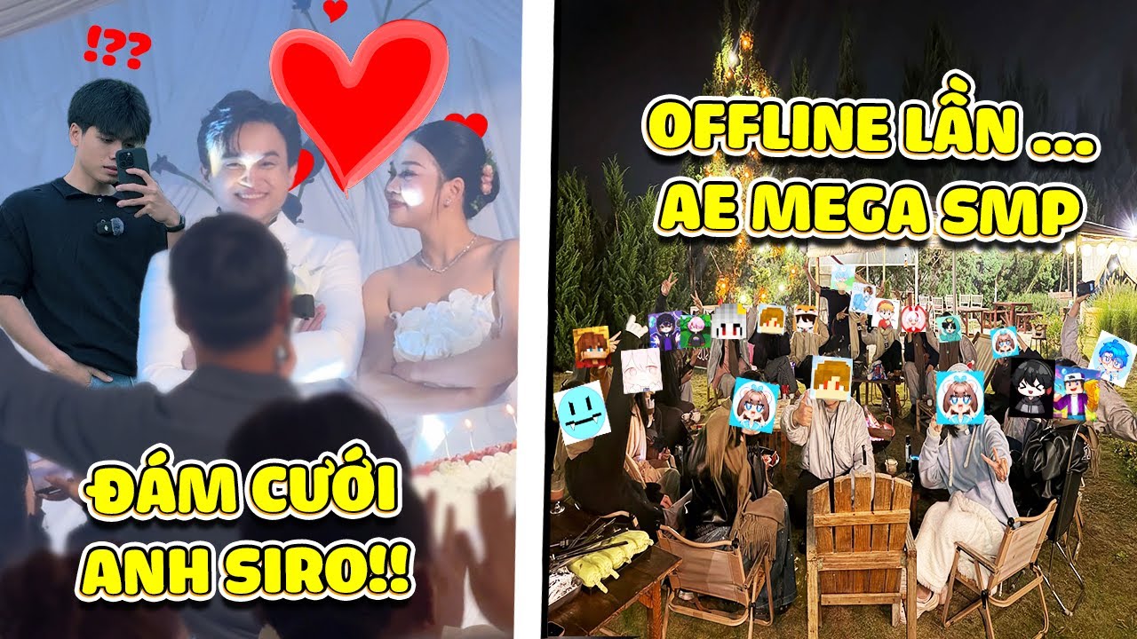 VLOG 4 NGÀY 3 ĐẦU TIÊN TẠI ĐÀ LẠT ĐỂ DỰ ĐÁM CƯỚI ANH SIRO OFFICIAL VÀ AE MEGA SMP!!