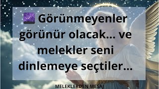 🌌 Görünmeyenler görünür olacak... ve melekler seni dinlemeye seçtiler...