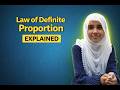 Law of definite proportion class 9th ncert