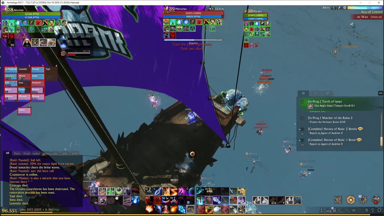 Archeage 7.0  cast mage openworld pvp