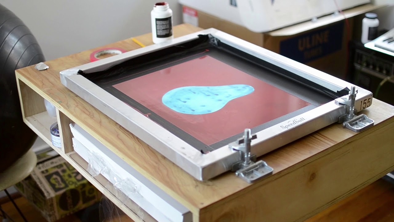 DIY Screen Printing without Photo Emulsion 