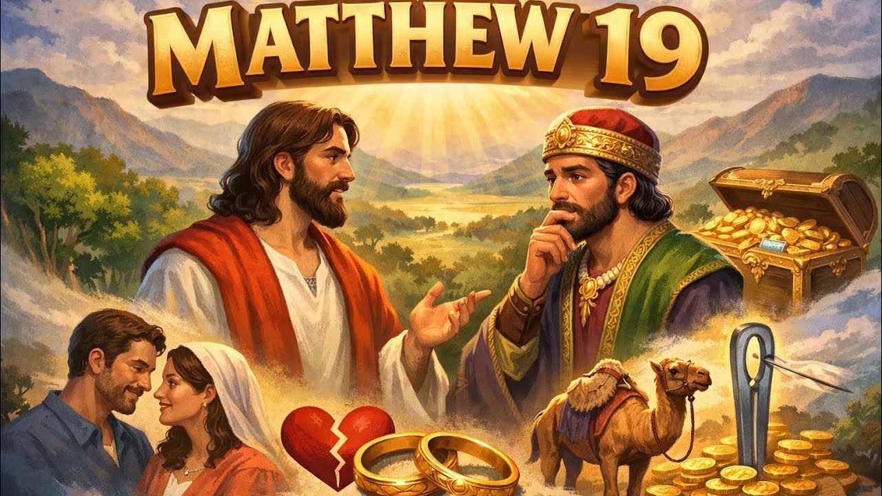 Matthew Chapter 19 / متی کی انجیل / powerful teaching of Bible - YouTube
