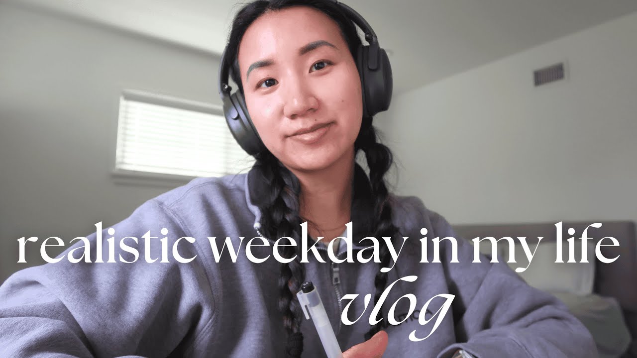 a realistic workday routine as a financial analyst 👩🏻‍💻ˎˊ˗⋆｡°✩