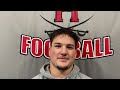 Carson Fletcher discusses being named county's player of the year