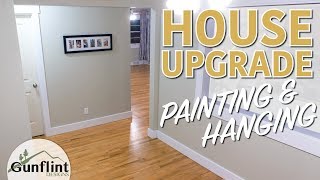 Painting & Hanging Doors & Trim | Home Renovation Project