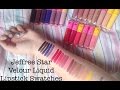 Jeffree Star Velour Liquid Lipstick Lip Swatches