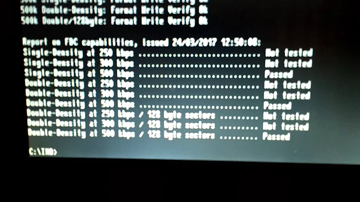 3.5" Floppy track 0 bad fix