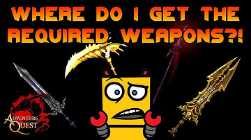 Where Do I Get These Heroic Weapons?! AdventureQuest 3D