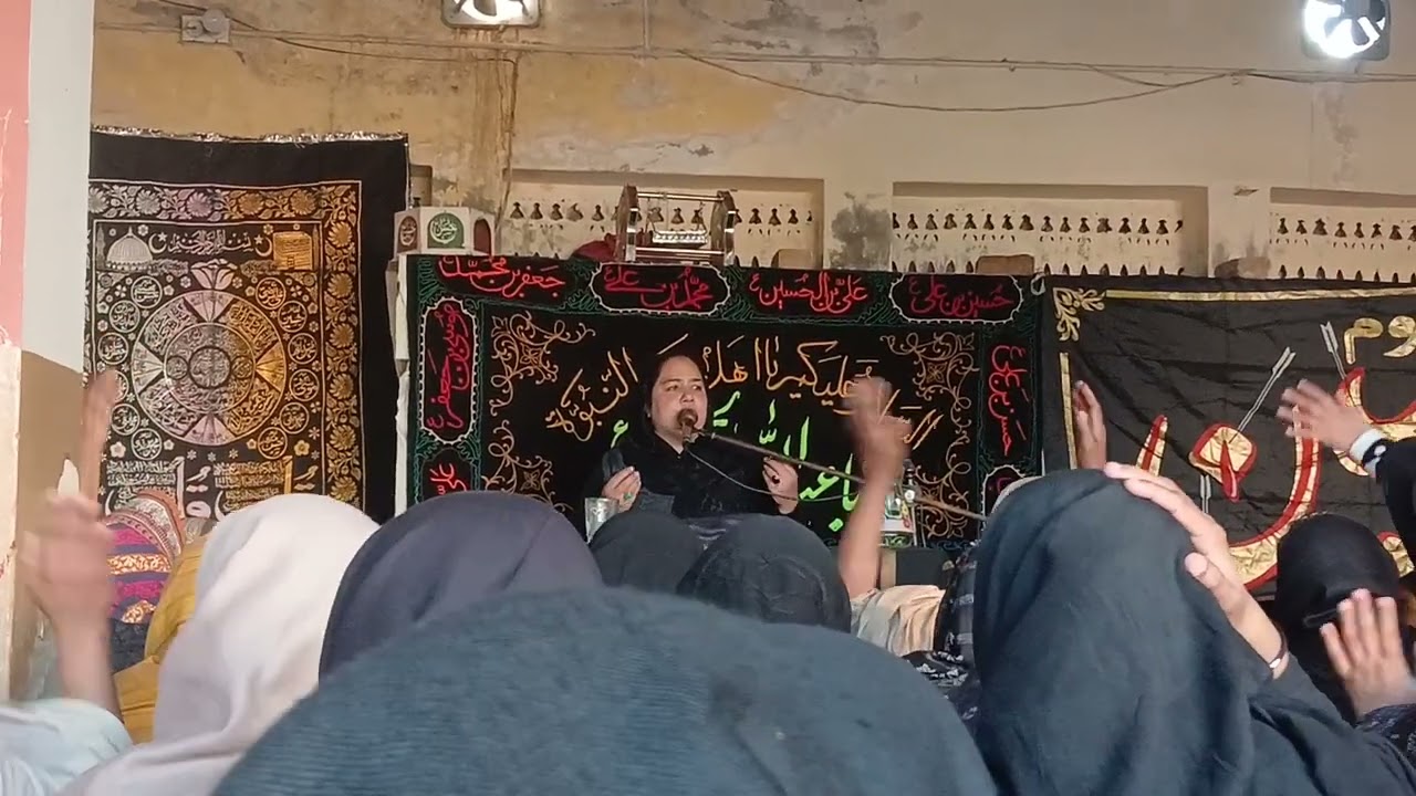 Zakira kalsoom gondal 514 || Shahadt mola Musa e kazim as 😭