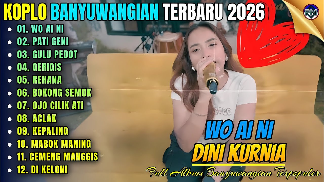 WO AI NI - PATI GENI - GULU PEDOT || Full Album Dini Kurnia - Koplo Banyuwangian Terbaru On Trending