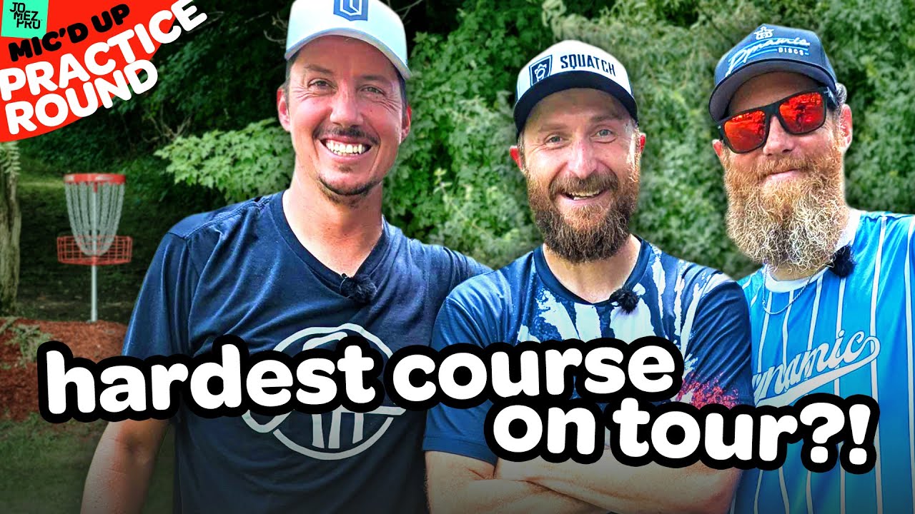 Uli battles his best buds at Northwood! | 2025 Ledgestone Open | Practice Round Part 1