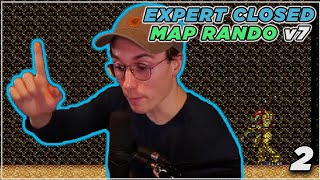 Expert Closed Map Rando v7 | Super Metroid | FINALE