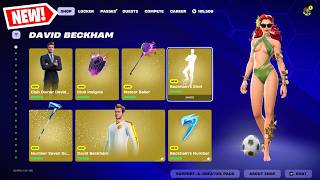 *NEW* FORTNITE SUMMER UPDATE & DAVID BECKHAM COLLAB IN THE SHOP!