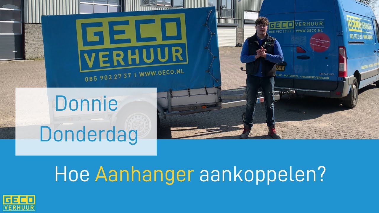 Hoe Aanhanger Aankoppelen Uitleg Over Aanhanger Met Huif Geco