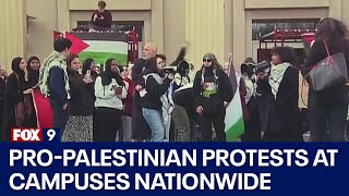 Pro-Palestinian protests at University of Minnesota, campuses nationwide