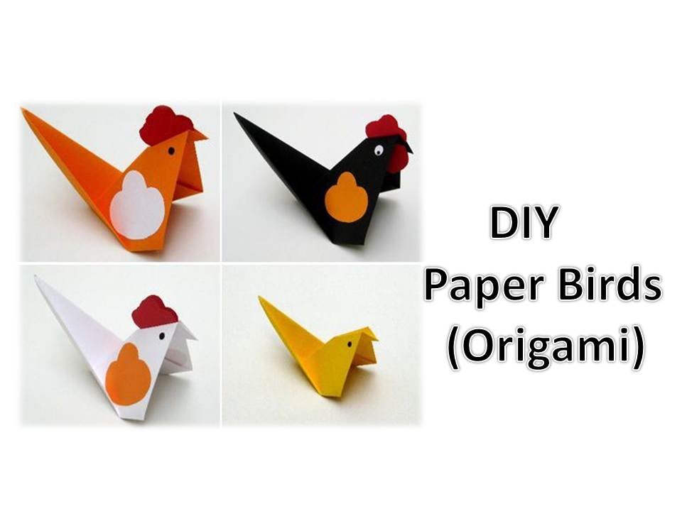 Diy Paper Birds Origami