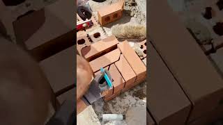 Bricklaying - brick mitre