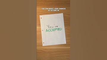 Last-Minute Way to Boost Your College Application