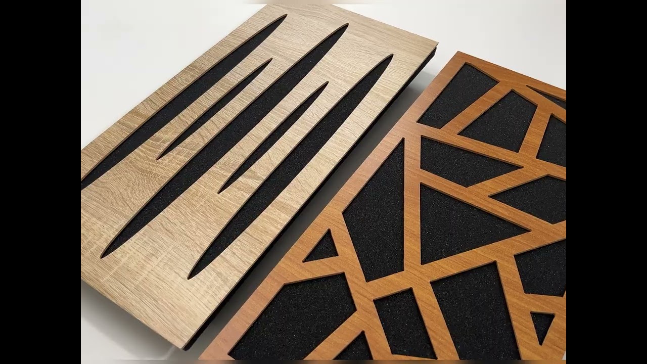 UA Acoustics - Narrow Sound Absorption Diffuse Acoustic Panels