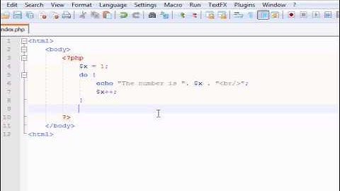 Php Tutorials Lesson 7 - Loops (With new sony vegas intro =])