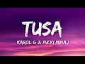 Karol G Nicki Minaj Tusa Letra Lyrics mp3