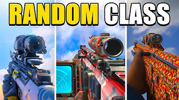 Using a Random Class Generator in EVERY Call of Duty