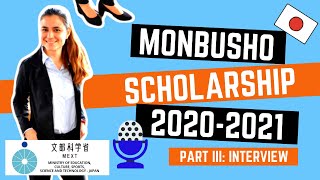 How to prepare for the interview of MEXT SCHOLARSHIP 2020-2021