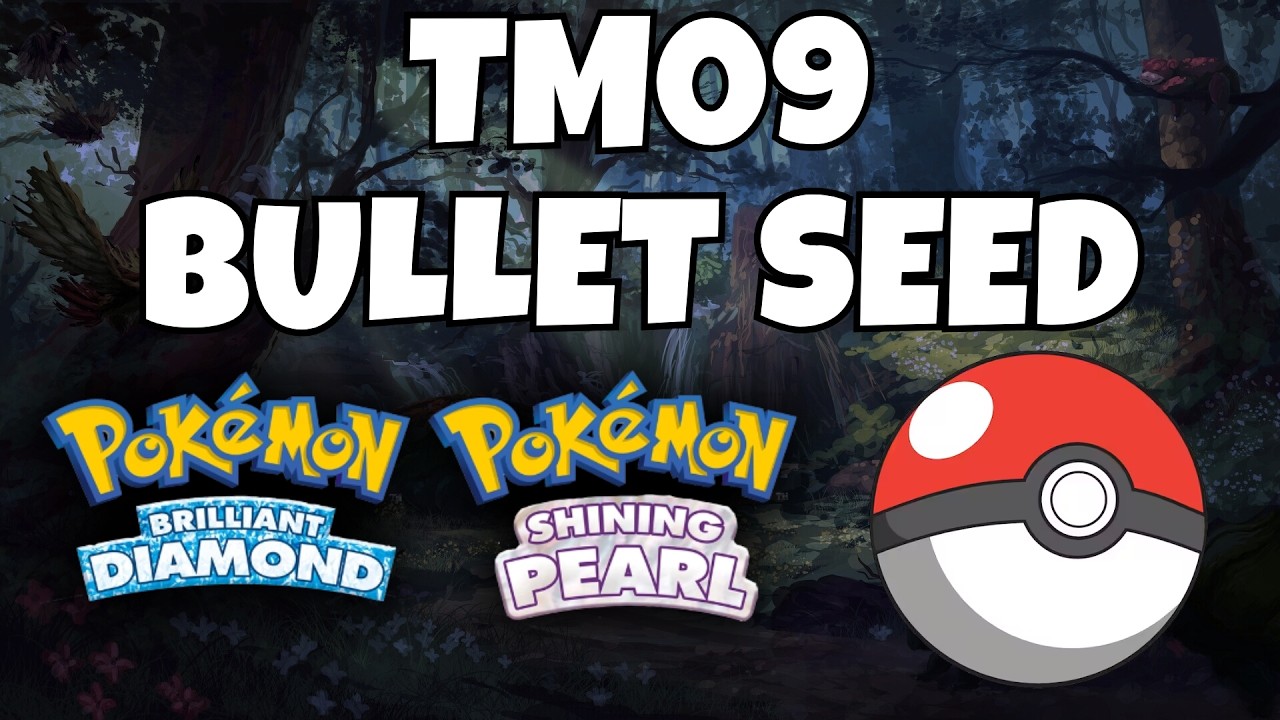 How To Find TM09 Bullet Seed In Pokemon Brilliant Diamond