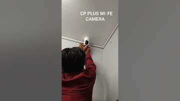 CP PLUS WI-FI CAMERA INSTALLATION #cpplus #cctvcamera #security #cctvsecuritysystems #cctvcamera