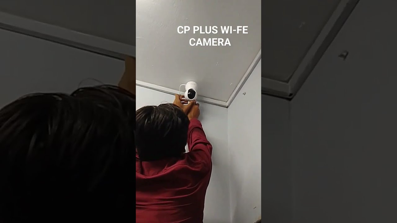 CP PLUS WI FI CAMERA INSTALLATION Cpplus Cctvcamera Security Cctvsecuritysystems