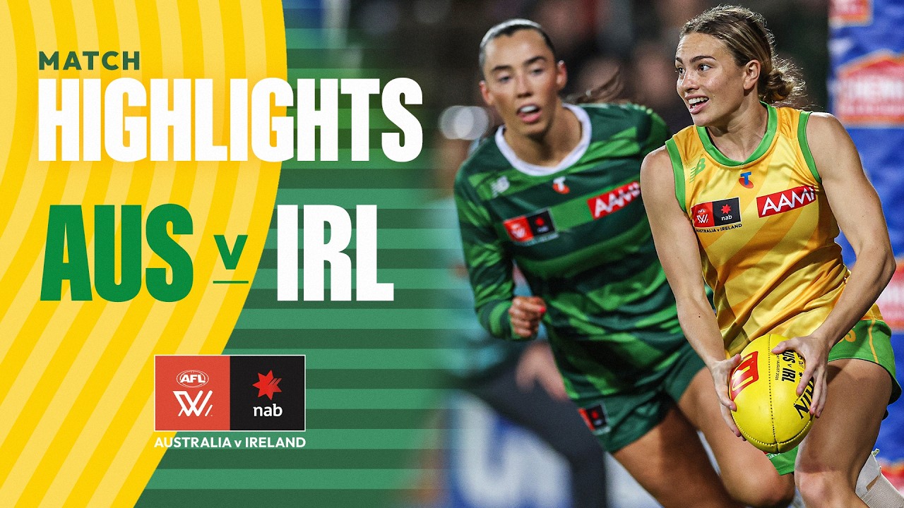 Australia v Ireland Highlights | 2026 NAB AFLW