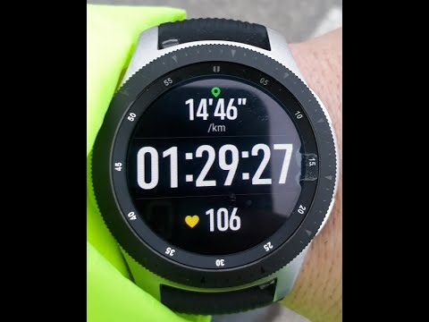 running galaxy watch