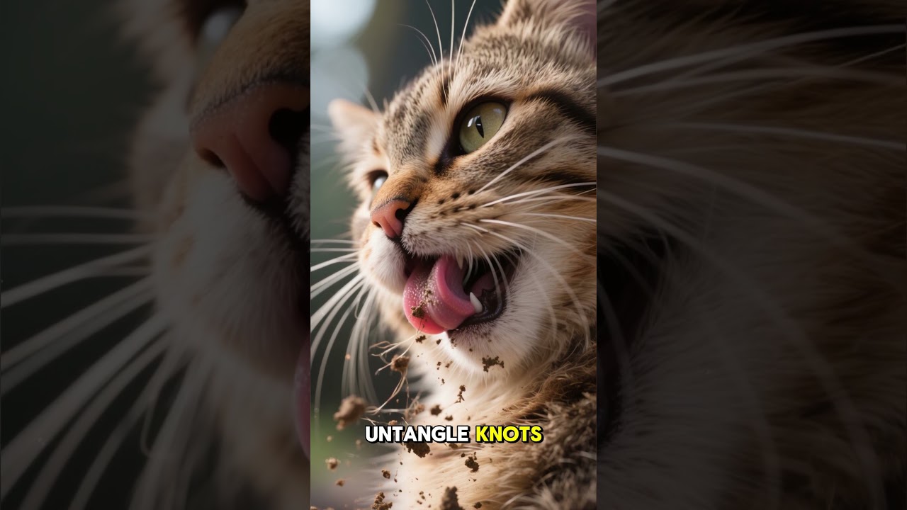 Why Your Cat's Tongue Feels Like SANDPAPER! 👅 