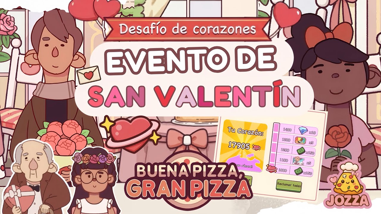 ❤️ DESAFÍO DE CORAZONES ❤️ | EVENTO DE SAN VALENTÍN 💖🌹 | Buena Pizza, Gran Pizza 🍕 