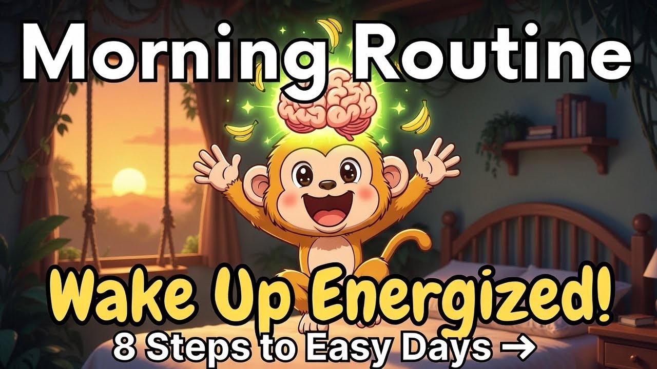 Monkey’s Morning Routine for Easy Days (Wake Up Energized 2026)