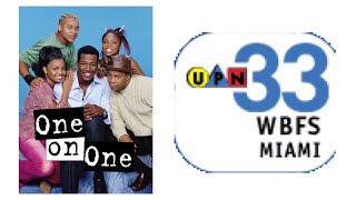 One on One This Fall UPN Promo on UPN 33 WBFS Miami/Fort Lauderdale (June 16,2001)