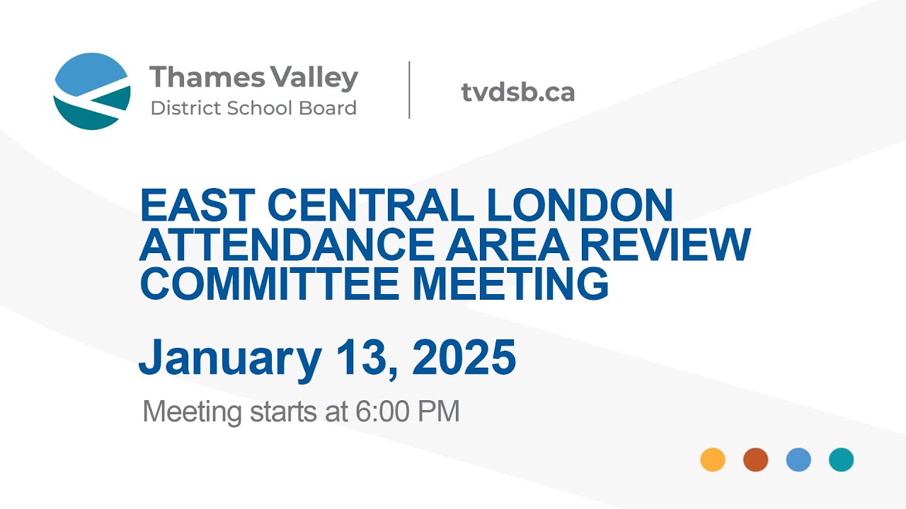 Absence Area East Central London Attendance Area Review Meeting, Jan 13, 2025 - YouTube