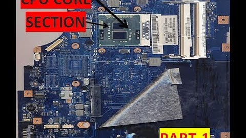 Vrm Section (Core section) Chip Level Laptop Repair In Hindi PART-1