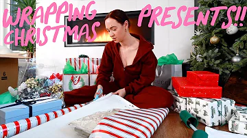 Wrapping Christmas Presents!!! Vlogmas Day 18