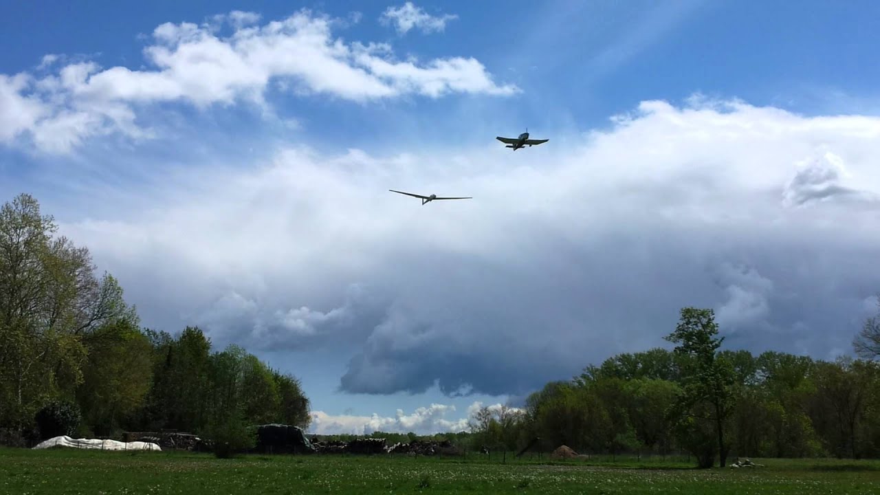 Decollo da Calcinate del Pesce.