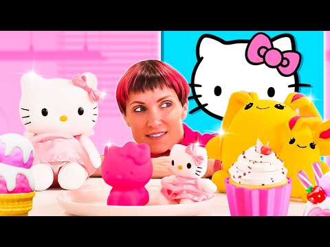 Il coniglietto Lucky va a trovare i giocattoli di Hello Kitty!