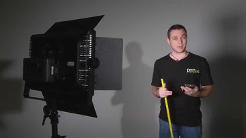 LightPro DN-1200CSC Led Panel - TEST UPRtek Spectrometer