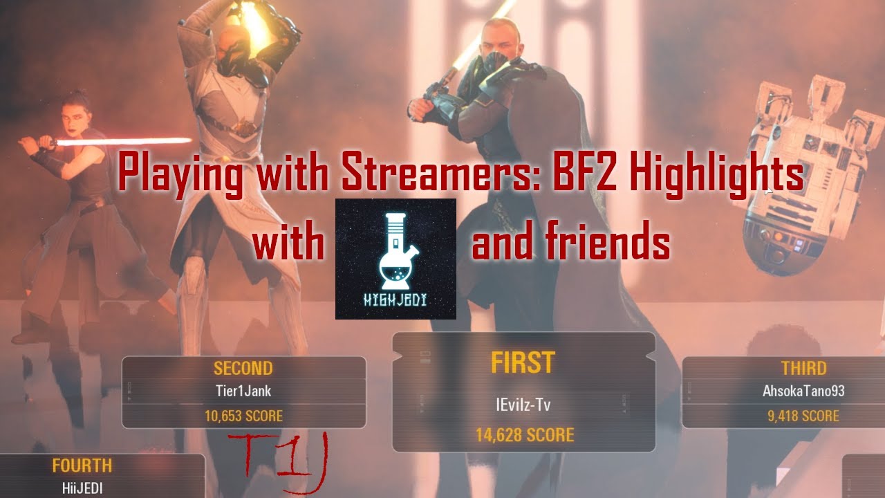 Playing with Streamers! BF2 Highlights with HighJedi and Friends