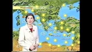 BBC Weather 9th May 2000: 24.4°C at Norwich Weather Centre
